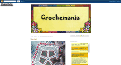Desktop Screenshot of crochemaniayalgomas.blogspot.com