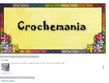 Tablet Screenshot of crochemaniayalgomas.blogspot.com