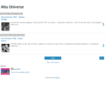 Tablet Screenshot of miss-universe-house.blogspot.com
