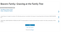 Tablet Screenshot of beavers-gnawingatthefamilytree.blogspot.com