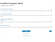 Tablet Screenshot of cfchampions.blogspot.com