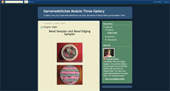 Desktop Screenshot of garneredstitchescoursework.blogspot.com