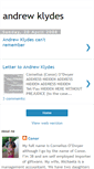 Mobile Screenshot of andrewklydes.blogspot.com