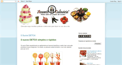 Desktop Screenshot of amantedaculinaria.blogspot.com