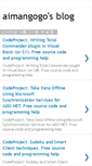 Mobile Screenshot of aimangogo.blogspot.com