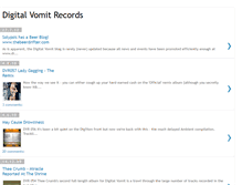 Tablet Screenshot of digitalvomitrecords.blogspot.com