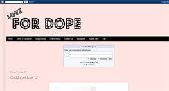 Desktop Screenshot of love-fordope.blogspot.com