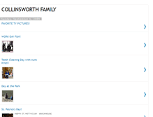 Tablet Screenshot of collinsworthfamily.blogspot.com