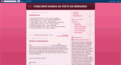 Desktop Screenshot of concursorainhadafestadomorango.blogspot.com