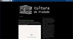 Desktop Screenshot of culturadepiedade.blogspot.com