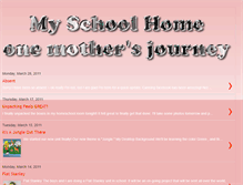 Tablet Screenshot of myschoolhome.blogspot.com