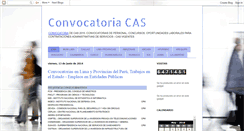 Desktop Screenshot of convocatoriacas.blogspot.com