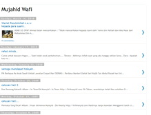 Tablet Screenshot of mujahidwafi.blogspot.com