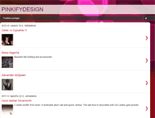 Tablet Screenshot of pinkifydesign.blogspot.com