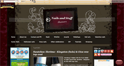Desktop Screenshot of nailsandstuff-shannara.blogspot.com