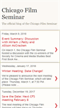 Mobile Screenshot of chicagofilmseminar.blogspot.com