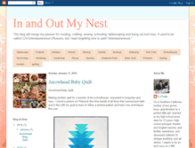 Tablet Screenshot of inandoutmynest.blogspot.com