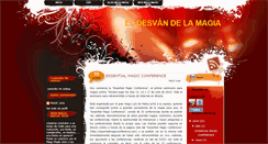 Desktop Screenshot of eldesvandelamagia.blogspot.com