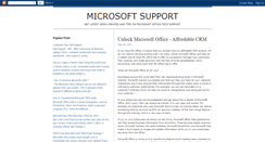 Desktop Screenshot of microsoft-office-support.blogspot.com