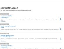 Tablet Screenshot of microsoft-office-support.blogspot.com