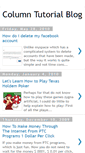 Mobile Screenshot of column-tutorial-blog.blogspot.com