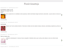 Tablet Screenshot of omenapuunkatriina.blogspot.com