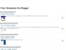 Tablet Screenshot of free-templates4blogger.blogspot.com