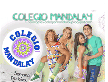 Tablet Screenshot of casiangeles-colegiomandalay.blogspot.com