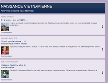 Tablet Screenshot of naissancevietnamienne.blogspot.com