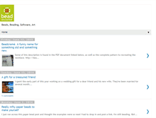 Tablet Screenshot of beadencounter.blogspot.com