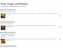 Tablet Screenshot of freshfrugalfabulous.blogspot.com