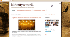 Desktop Screenshot of fairbettysworld.blogspot.com