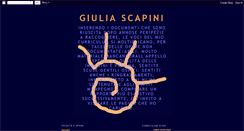 Desktop Screenshot of giuliascapini.blogspot.com