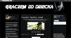 Desktop Screenshot of graczem-od-dziecka.blogspot.com