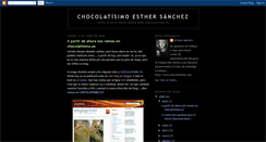 Desktop Screenshot of estherchocolatisimo.blogspot.com