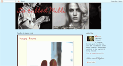 Desktop Screenshot of itscalledmilli.blogspot.com