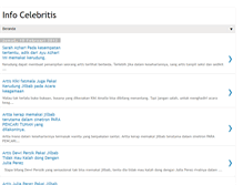 Tablet Screenshot of duniacelebritis.blogspot.com