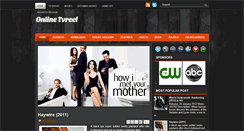 Desktop Screenshot of onlinetvreel.blogspot.com