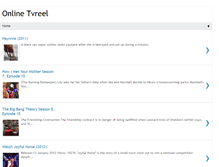 Tablet Screenshot of onlinetvreel.blogspot.com
