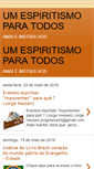 Mobile Screenshot of espiritismosemelitismo.blogspot.com
