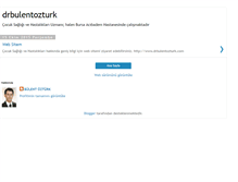 Tablet Screenshot of drbulentozturk.blogspot.com