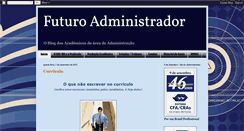 Desktop Screenshot of futuro-administrador.blogspot.com