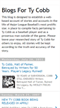 Mobile Screenshot of blogsfortycobb.blogspot.com