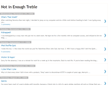 Tablet Screenshot of notinenoughtreble.blogspot.com