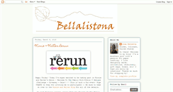 Desktop Screenshot of bellalistona.blogspot.com
