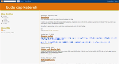 Desktop Screenshot of buducapketereh.blogspot.com