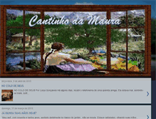 Tablet Screenshot of cantinhodamaura.blogspot.com