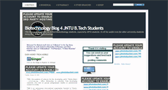 Desktop Screenshot of 4jntubiotechs.blogspot.com