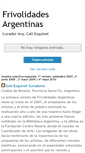 Mobile Screenshot of frivolidadesargentinas.blogspot.com