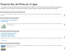 Tablet Screenshot of compromisoporelaguamdq.blogspot.com